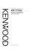 KENWOOD KRV7040 Manual de Usuario