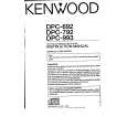 KENWOOD DPC792 Manual de Usuario