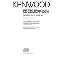 KENWOOD DPFJ3010 Manual de Usuario