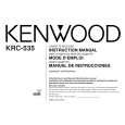 KENWOOD KRC535 Manual de Usuario
