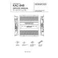 KENWOOD KAC848 Manual de Servicio