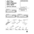 KENWOOD KRC33 Manual de Servicio