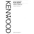 KENWOOD KA5010 Manual de Usuario