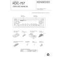 KENWOOD KDC757 Manual de Servicio