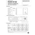 KENWOOD KSW8100 Manual de Servicio