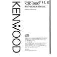 KENWOOD KDC5000 Manual de Usuario