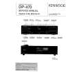 KENWOOD DP470 Manual de Servicio