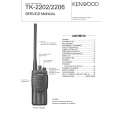 KENWOOD TK2202 Manual de Servicio