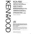 KENWOOD KCAR20 Manual de Usuario