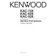 KENWOOD KAC628 Manual de Usuario
