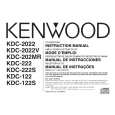 KENWOOD KDC222S Manual de Usuario