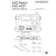 KENWOOD KACX521 Manual de Servicio