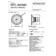 KENWOOD KFCW2580 Manual de Servicio