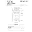 KENWOOD KSC32 Manual de Servicio