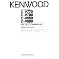KENWOOD CV770 Manual de Usuario