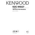 KENWOOD KDCW6527 Manual de Usuario