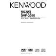 KENWOOD DVF3050 Manual de Usuario