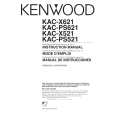 KENWOOD KACPS521 Manual de Usuario