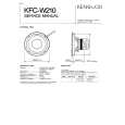 KENWOOD KFCW210 Manual de Servicio