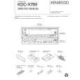KENWOOD KDCX769 Manual de Servicio