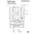 KENWOOD KAC6201 Manual de Servicio
