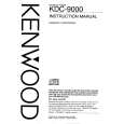 KENWOOD KDC9000 Manual de Usuario