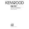 KENWOOD HM331 Manual de Usuario