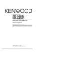 KENWOOD KRA5080 Manual de Usuario