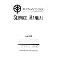 KENWOOD KA60 Manual de Servicio