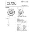 KENWOOD KFC178D Manual de Servicio