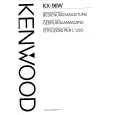 KENWOOD KX96W Manual de Usuario