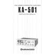 KENWOOD KA501 Manual de Usuario