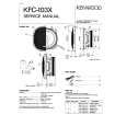 KENWOOD KFC103X Manual de Servicio