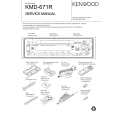 KENWOOD KMD671R Manual de Servicio
