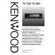KENWOOD TK-880 Manual de Usuario