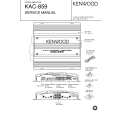 KENWOOD KAC859 Manual de Servicio