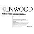 KENWOOD KTCSR903 Manual de Usuario