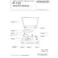 KENWOOD P110 Manual de Servicio
