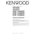 KENWOOD VR615 Manual de Usuario