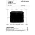 KENWOOD XME5 Manual de Servicio