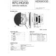 KENWOOD KFCHQ133 Manual de Servicio
