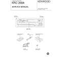KENWOOD KRC268A Manual de Servicio
