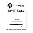 KENWOOD KA-80 Manual de Servicio