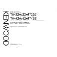 KENWOOD TH42E Manual de Servicio