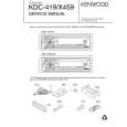 KENWOOD KDC419 Manual de Servicio