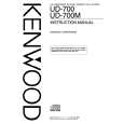 KENWOOD UD700M Manual de Usuario