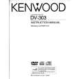 KENWOOD DV303 Manual de Usuario