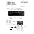 KENWOOD KDC75R Manual de Servicio