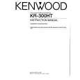 KENWOOD KR300HT Manual de Usuario