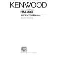 KENWOOD HM333 Manual de Usuario